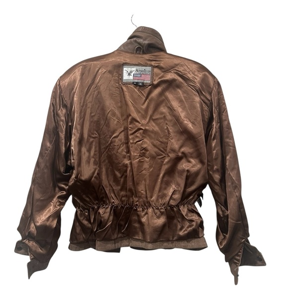 American Leather Vintage Women’s Medium Genuine Leather Jacket - Picture 6 of 13
